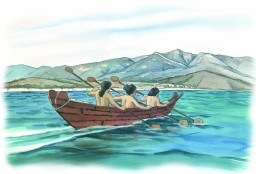 "Tomol Travel" by John Iwerks from "Stories of Arroyo Hondo" by Chris Chapman