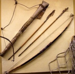 Bow, Arrows and quiver