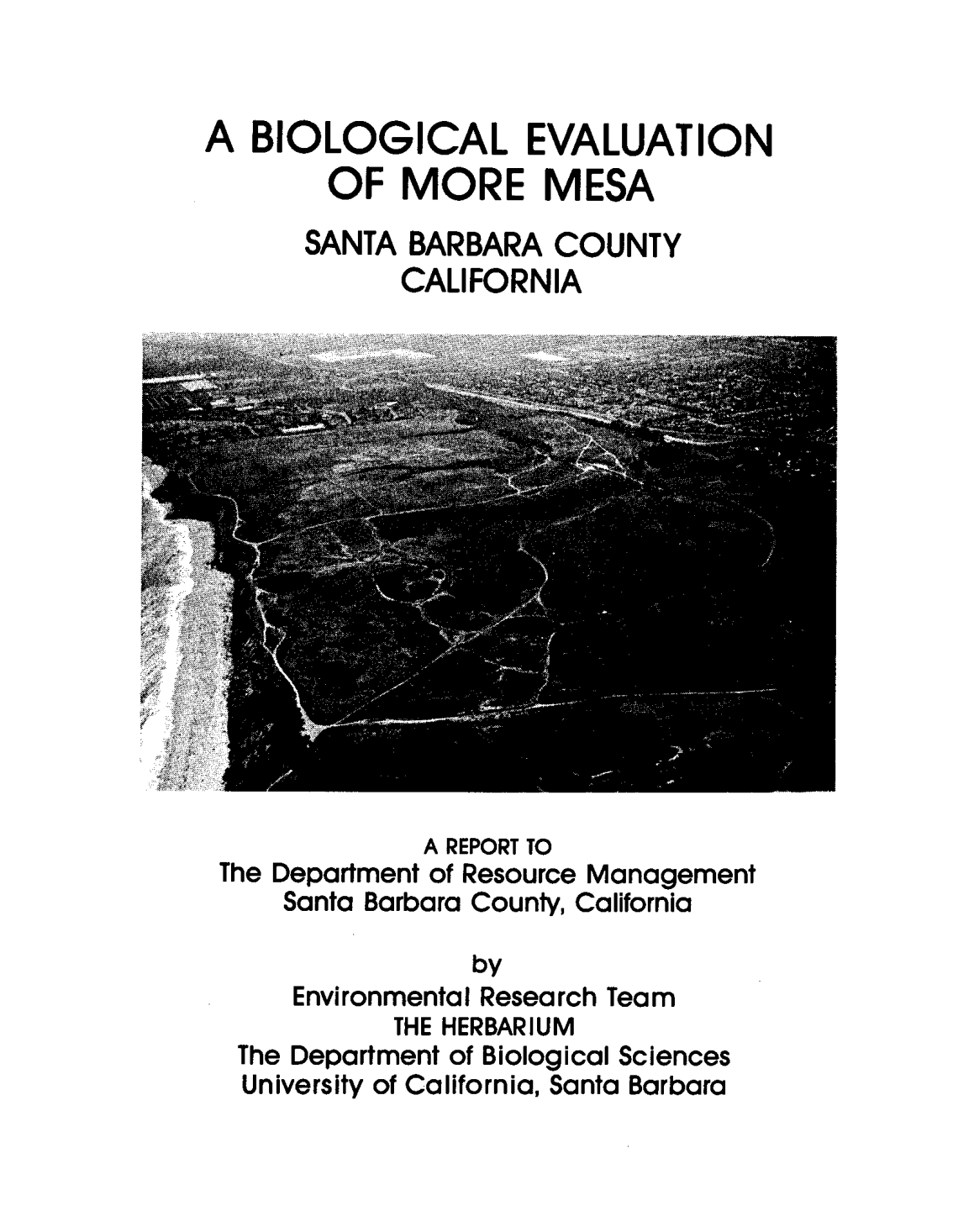 Biological Evaluation of More Mesa